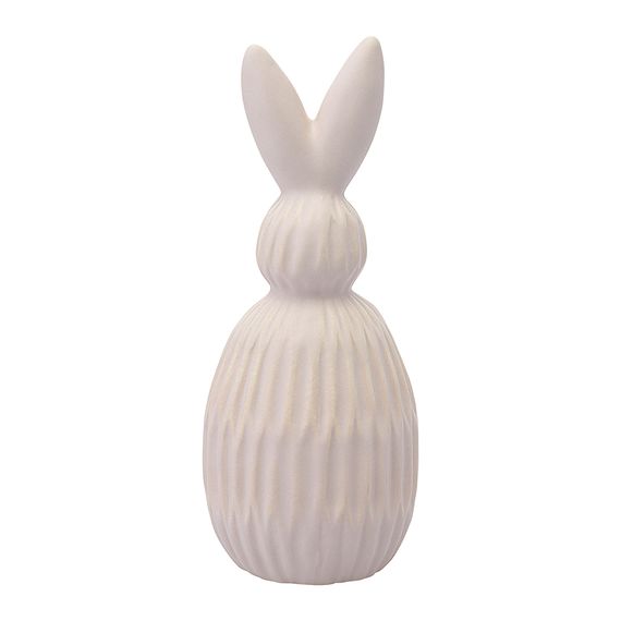 Декор из фарфора бежевого цвета Trendy Bunny из коллекции Essential, 9,2х9,2x22,6 см, Tkano, изображение 16