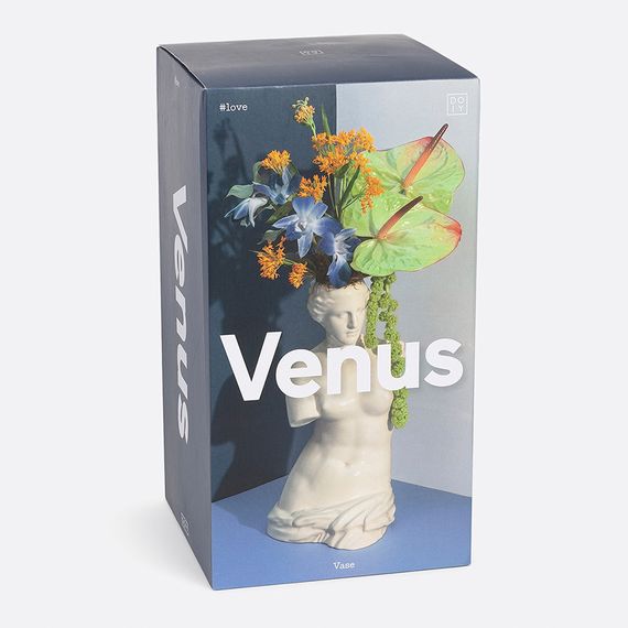 Ваза для цветов Venus, 31 см, белая, DOIY, изображение 11