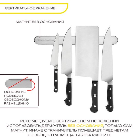 Держатель магнитный для кухонных инструментов SmartChef, Smart Solutions, изображение 13