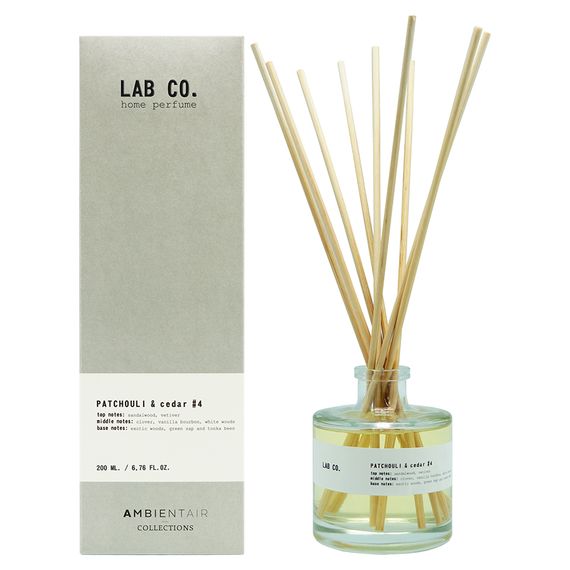 Диффузор ароматический Lab Co, Patchouli&Cedar, 200 мл, Ambientair, изображение 6