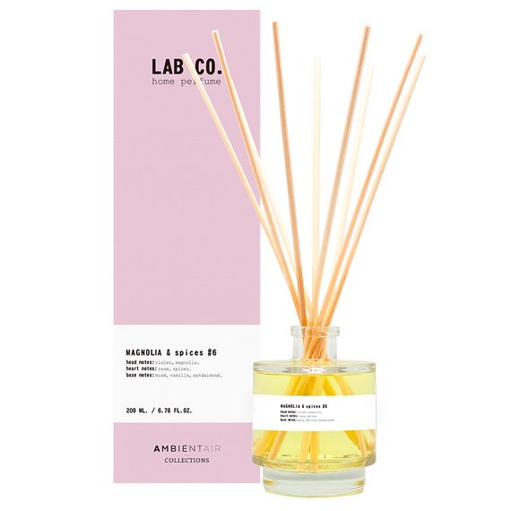 Диффузор ароматический Lab Co, Magnolia&Spices, 200 мл, Ambientair