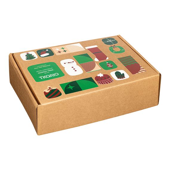 Декор новогодний Nordic tree из коллекции New Year Essential, 40 см, Tkano, изображение 6