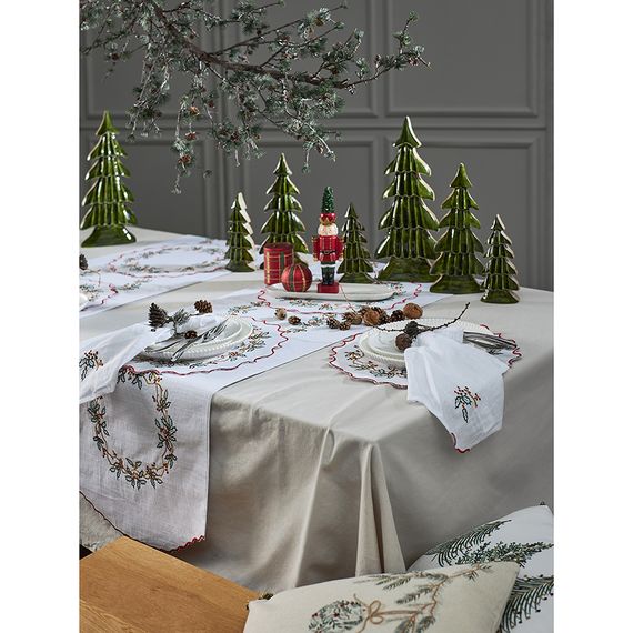 Декор новогодний Scenic tree из коллекции New Year Essential, 40 см, Tkano, изображение 5