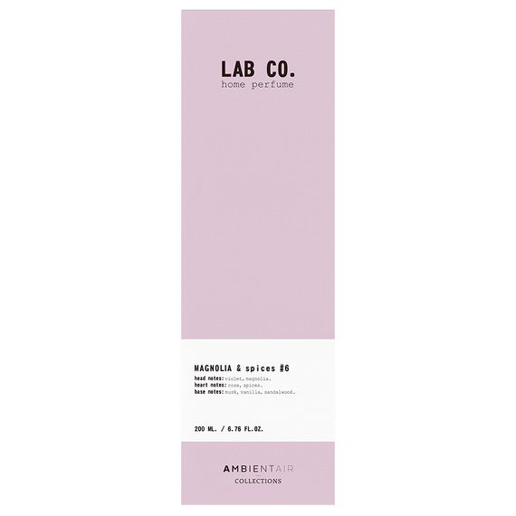Диффузор ароматический Lab Co, Magnolia&Spices, 200 мл, Ambientair, изображение 3