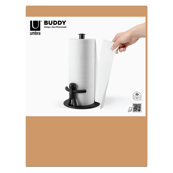 Держатель для бумажных полотенец Buddy, черный, UMBRA, изображение 17