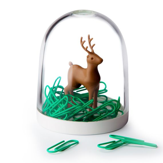 Держатель для скрепок Deer in the forest, QUALY