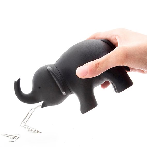Диспенсер для скотча Elephant, черный, QUALY, изображение 3