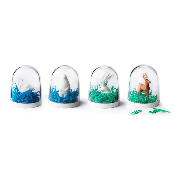 Держатель для скрепок Bunny in the field, QUALY, изображение 3