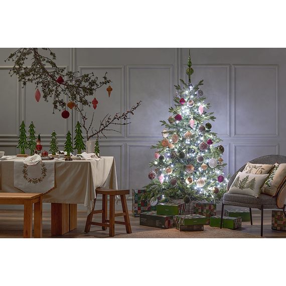 Дорожка на стол Festive wreath из коллекции New Year Essential, 45х150 см, Tkano, изображение 11
