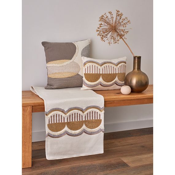 Дорожка на стол Chic beige из коллекции Essential, 45х150 см, Tkano, изображение 3