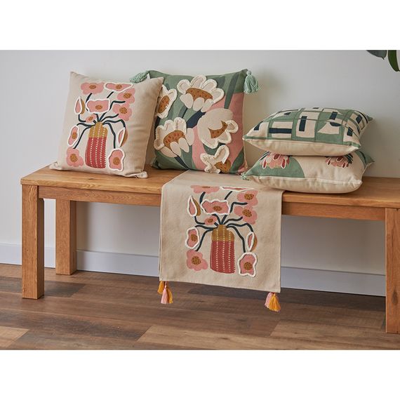 Дорожка на стол Forest flower из коллекции Ethnic, 45х150 см, Tkano, изображение 3