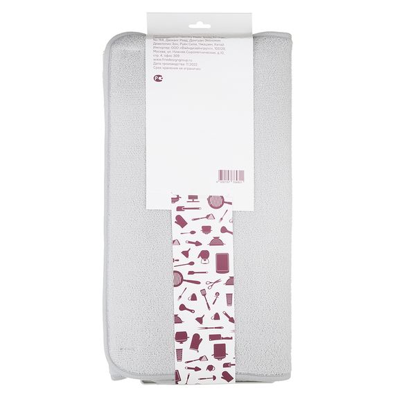 Коврик для сушки посуды Bris, серый, Smart Solutions, изображение 14
