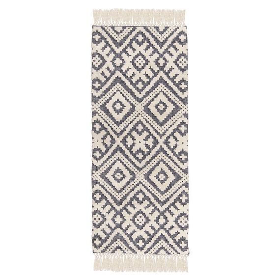 Ковер из хлопка Jaipur из коллекции Ethnic, 70х160 см, Tkano