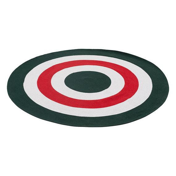 Ковер из хлопка Target темно-зеленого цвета из коллекции Ethnic, 150 см, Tkano, изображение 2