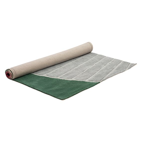 Ковер из хлопка с рисунком Tea plantation из коллекции Terra, 200х300 см, Tkano, изображение 5
