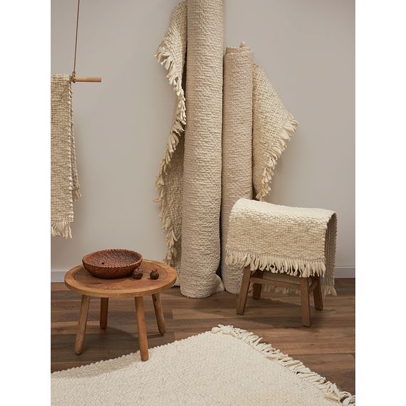 Ковер из буклированной новозеландской шерсти из коллекции Ethnic, 70х160 см, Tkano, изображение 2