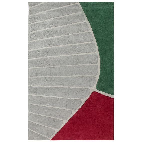 Ковер из хлопка с рисунком Tea plantation из коллекции Terra, 200х300 см, Tkano