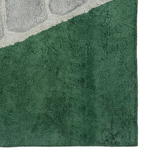 Ковер из хлопка с рисунком Tea plantation из коллекции Terra, 160х230 см, Tkano, изображение 6