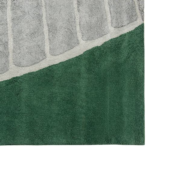 Ковер из хлопка с рисунком Tea plantation из коллекции Terra, 200х300 см, Tkano, изображение 6