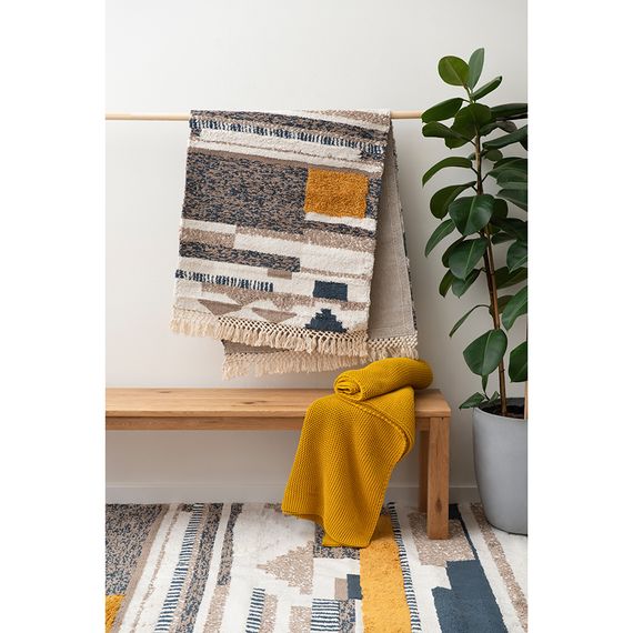 Ковер из хлопка Kochi из коллекции Ethnic, 160х230 см, Tkano, изображение 3