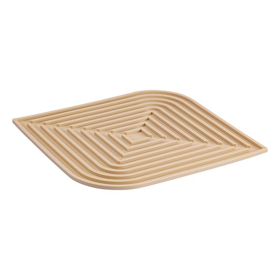 Коврик для сушки посуды Dry Flex, 34,5х31,5 см, бежевый, Smart Solutions