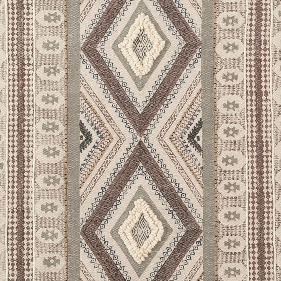 Ковер из хлопка, шерсти и джута с геометрическим орнаментом из коллекции Ethnic, 200х300 см, Tkano, изображение 7