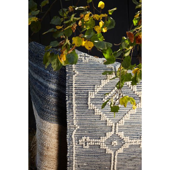 Ковер из шерсти и денима Jammu из коллекции Ethnic, 160х230см, Tkano, изображение 4