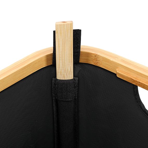Корзина для белья Neat Low, 40x33x20 см, черная, Smart Solutions, изображение 12