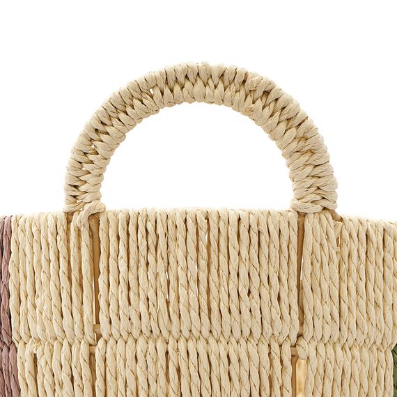 Корзина плетеная круглая Bodhran Nature из коллекции Ethnic, размер L, Tkano, изображение 4