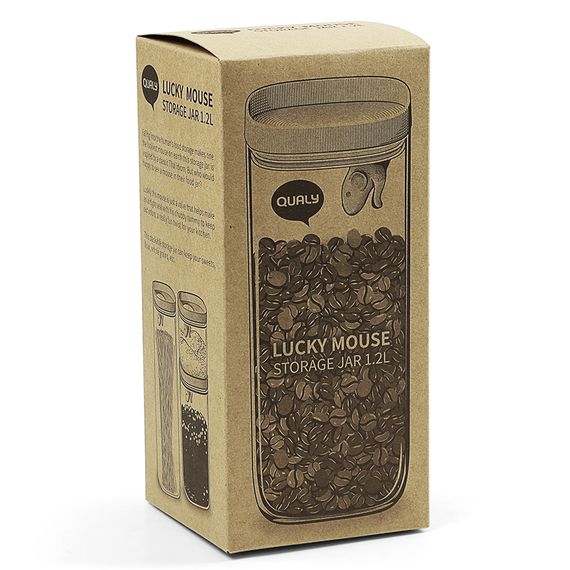 Контейнер для пищевых продуктов Lucky Mouse, 1,2 л, QUALY, изображение 14