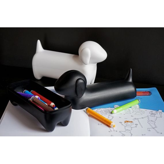 Коробка для мелочей Dacholder, черная, QUALY, изображение 9