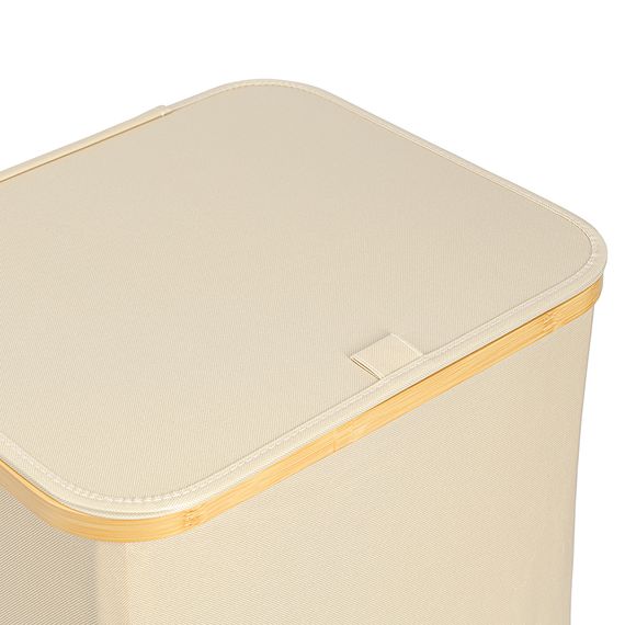 Корзина для белья Neat Mid, 40x33x43 см, молочная, Smart Solutions, изображение 10