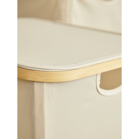Корзина для белья Neat Tall, 41х35х74 см, молочная, Smart Solutions, изображение 7