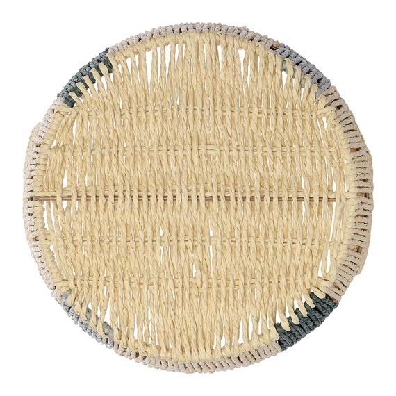 Корзина плетеная круглая Bodhran Sage из коллекции Ethnic, размер M, Tkano, изображение 3