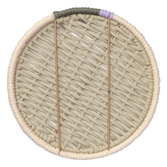 Корзина плетеная Conga Grey из коллекции Ethnic, размер M, Tkano, изображение 8