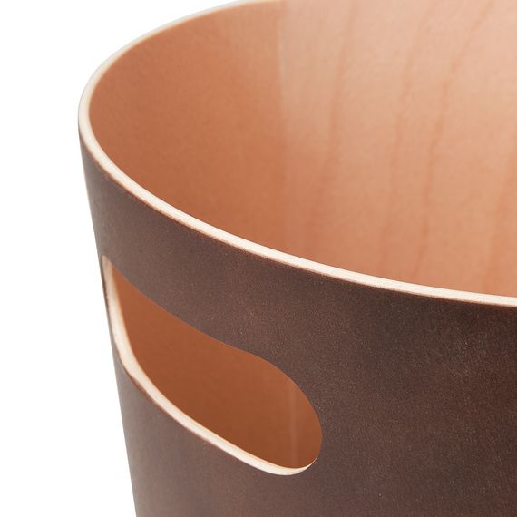 Корзина для мусора Woodrow, 7,5 л, эспрессо, UMBRA, изображение 10