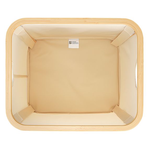 Корзина для белья Neat Mid, 40x33x43 см, молочная, Smart Solutions, изображение 8
