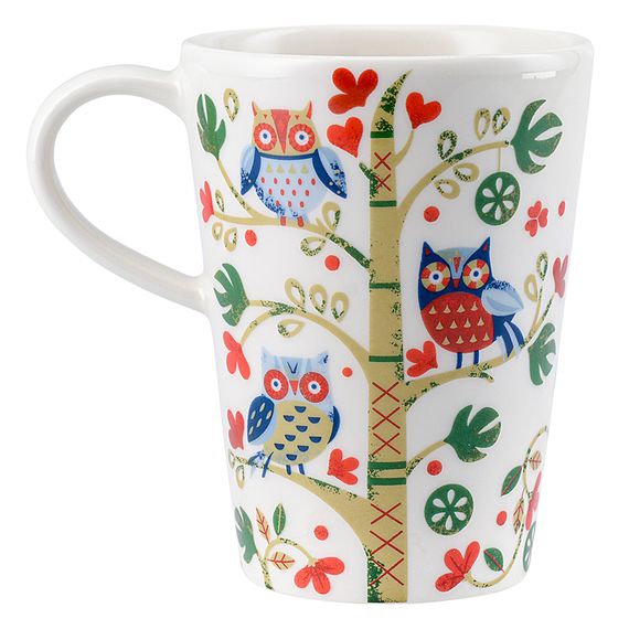 Кружка Owl из коллекции Birds of Paradise в подарочной упаковке, 350 мл, Liberty Jones, изображение 6