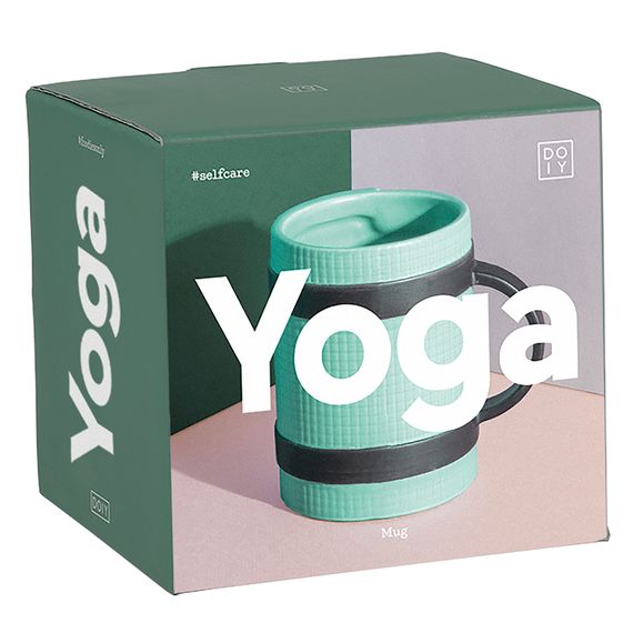 Кружка Yoga Mug зеленая, DOIY, изображение 4