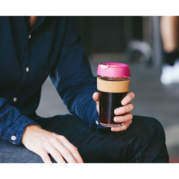 Кружка Brew Cork L 454 мл Black, KEEP CUP, изображение 4