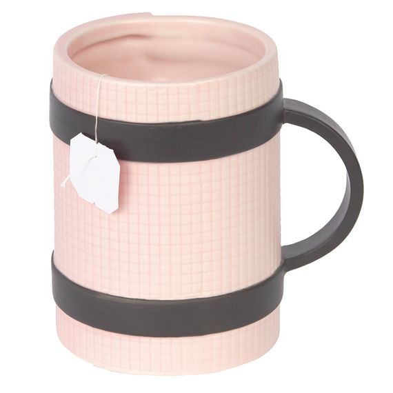 Кружка Yoga Mug розовая, DOIY, изображение 3