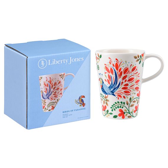 Кружка Fantail Bird из коллекции Birds of Paradise в подарочной упаковке, 350 мл, Liberty Jones