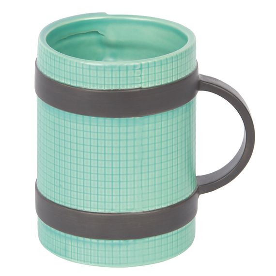 Кружка Yoga Mug зеленая, DOIY