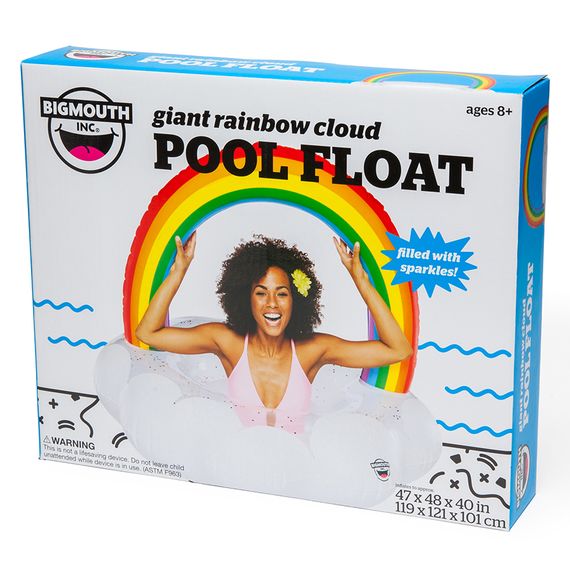 Круг надувной Rainbow Cloud, BigMouth, изображение 7
