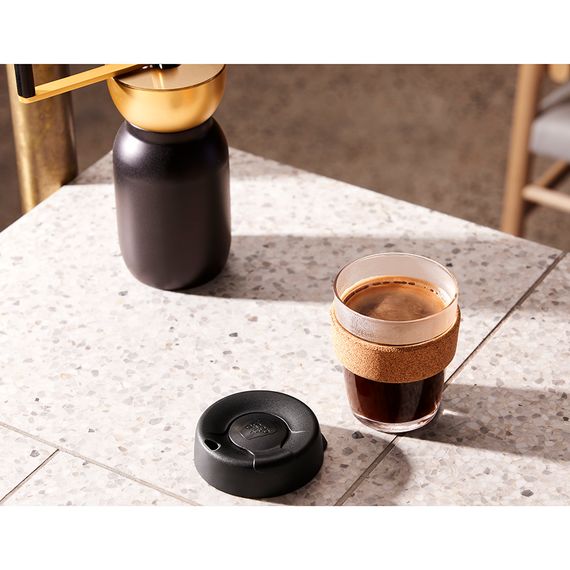Кружка Brew Cork M 340 мл Black, KEEP CUP, изображение 2