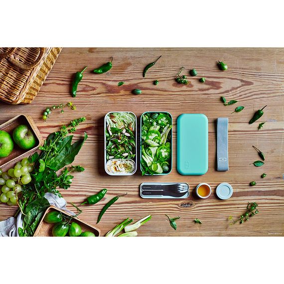 Ланч-бокс MB Original, green lagoon, Monbento, изображение 3