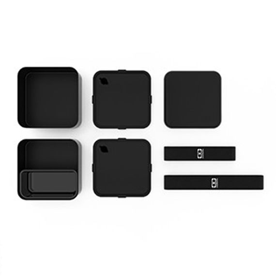 Ланч-бокс MB Square, black, Monbento, изображение 6