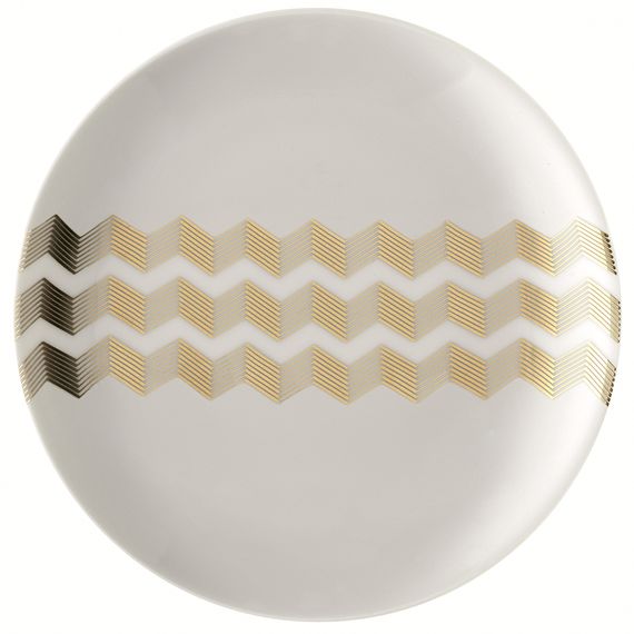 Набор блюдец Signature, Chevron, 16 см, 4 шт., LSA International, изображение 7