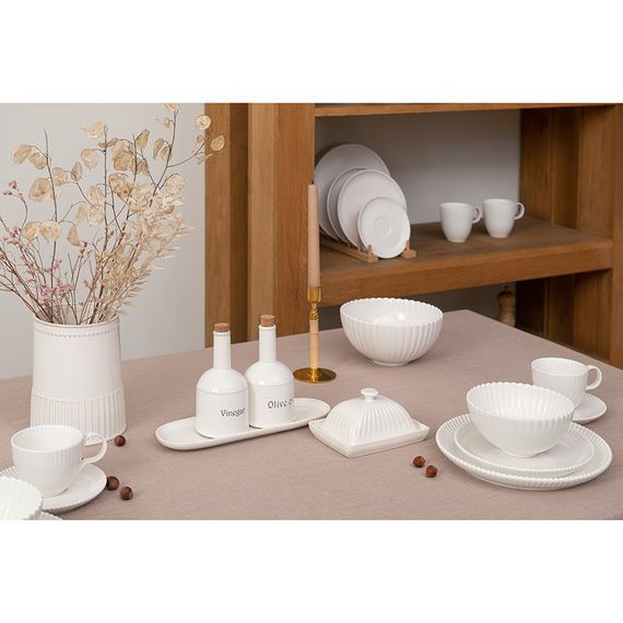 Масленка белого цвета из коллекции Kitchen Spirit, Tkano, изображение 8