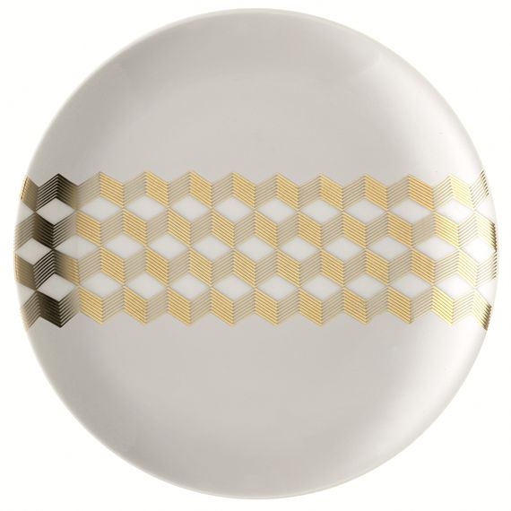 Набор блюдец Signature, Chevron, 16 см, 4 шт., LSA International, изображение 8